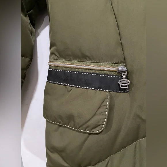 Sportalm Long Puffer Coat Womens EU 38 materials unknown radiation protected - Picture 3 of 16